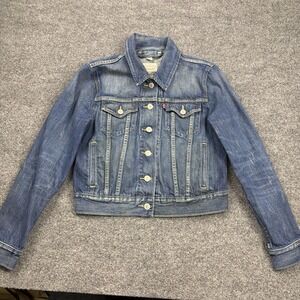 Levi's Womens Denim Jacket Medium Blue Classic Trucker Jean Jacket‎ M